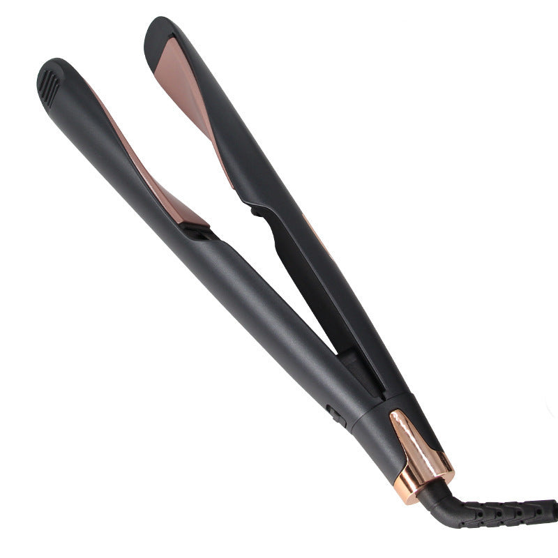 2-in-1 Twist Flat Iron & Curling Wand | Professional Titanium Ionic Hair Styler