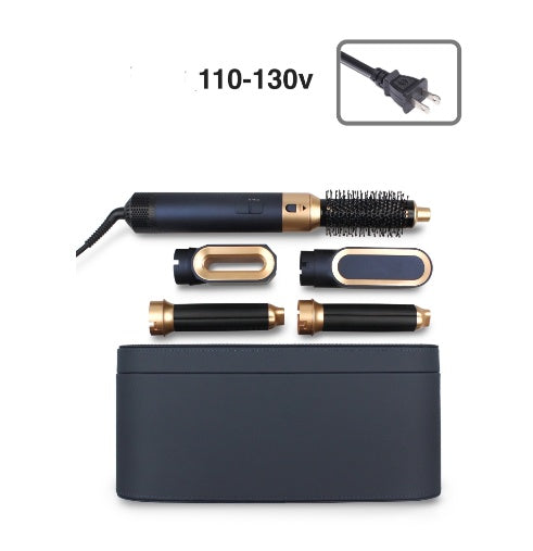 5-in-1 Premium Hair Styling System: Curling Iron & Multi-Function Hair Dryer