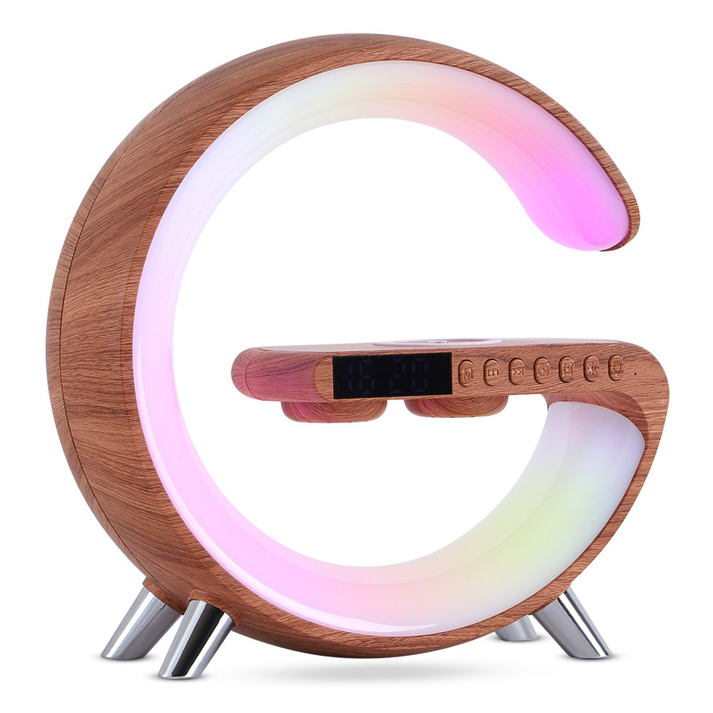 Smart G-Shaped LED Bluetooth Lamp with App Control. Bedroom & Home Decor