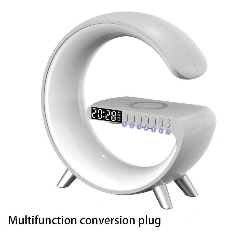 Smart G-Shaped LED Bluetooth Lamp with App Control. Bedroom & Home Decor