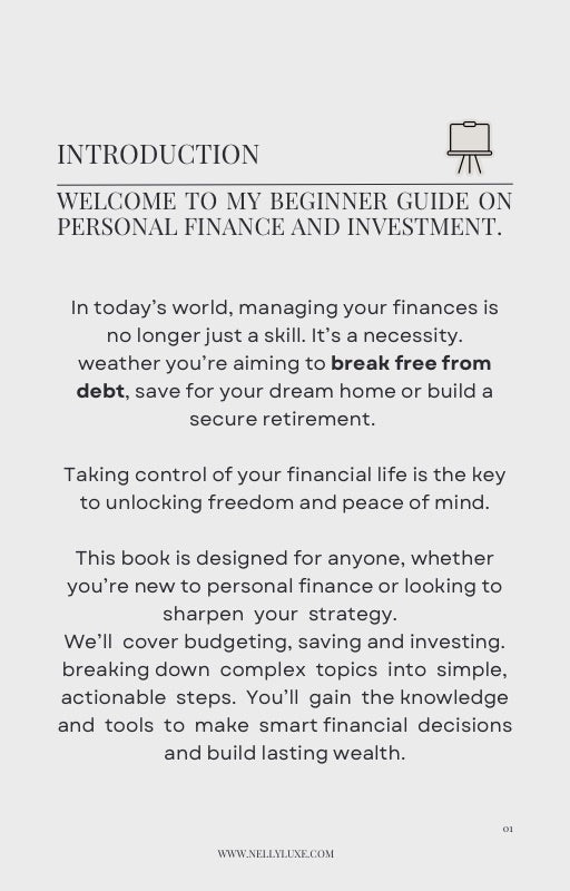 Financial Freedom E-Book