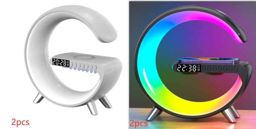 Smart G-Shaped LED Bluetooth Lamp with App Control. Bedroom & Home Decor